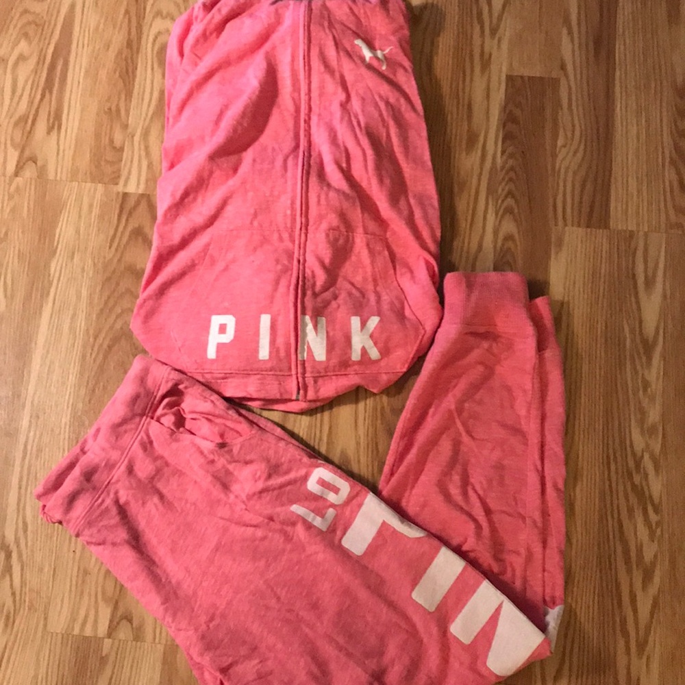 VS PINK jogger set